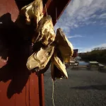 Moskenes I Lofoten, Autentisk Hus Midt I Fiskevaeret A Casa de Férias