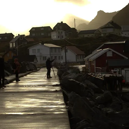 Moskenes I Lofoten, Autentisk Hus Midt I Fiskevaeret A Dom wakacyjny