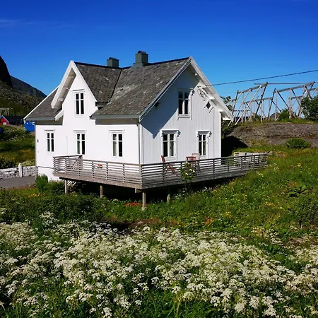 בית נופש Moskenes I Lofoten, Autentisk Hus Midt I Fiskevaeret A *