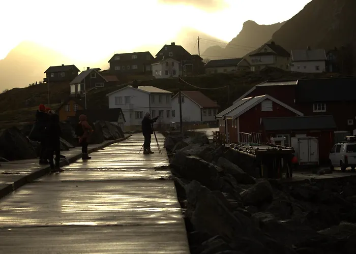 Moskenes I Lofoten, Autentisk Hus Midt I Fiskevaeret A Dom wakacyjny