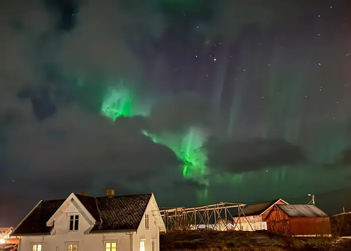 Moskenes I Lofoten, Autentisk Hus Midt I Fiskevaeret A Dom wakacyjny