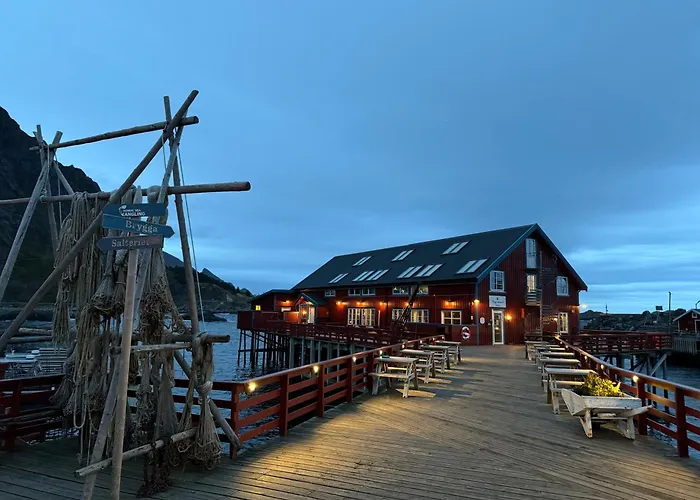 Moskenes I Lofoten, Autentisk Hus Midt I Fiskevaeret A Dom wakacyjny *